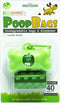Dog Waste Bags with Dispenser, Biodegradable Lavender Scented Dog Poop Bags (2 Rolls)