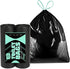 Sckee 50 Pack Heavy-Duty Waste Liners, Leak-Proof Potty Bags with Drawstring, Portable