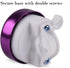 U-LIAN Kids Streamers and Bike Bell - 1 Pack Flower Bicycle Bell with 2 Pack Handlebar Streamers for Children's Bike