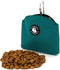 COOWONE Dog Treat Pouch, Magnetic Closure Small Dog Training Treat Pouch with Clip, Pocket Sized, Green