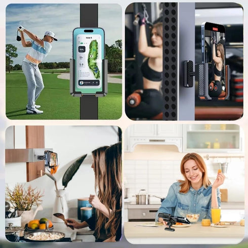 Byfowin N52 Yamaha,360 Magnetic Golf Cart Phone Holder: Magnet Golf Cart Phone Mount Compatible with EZGO Club Car