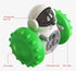 Generic Slow Leak Feeder Toy Balance Car Leak Food Toys Tumbler Dog Feeder Interactive Dog Cat Toy Food Dispenser Slow