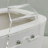 Ywmsfl Parrots Potty Training Stand Detachable Bucket Bird Toilet Perch for Small to Large Cockatiels Lovebirds Stand