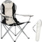 Homgrace Camping Chair, Full Back Chair for Outdoor, Simple Folding Chair with Cup