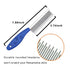 Pet Comb for Dogs & Cats, Small Grooming Comb 3 Combs, Stainless Steel Teeth Shedding Comb for Matted Fur