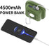 Rechargeable Camping Lights - 800LM LED Lantern with Magnet, 5 Lighting Modes, 4500mAh, IP54 Waterproof for Outdoor Use