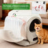 120 MW-SC01/SC02/SC09/LR01/LB02, 18x12.6 Inch SZEE Pcs Drawstring Automatic Cat Litter Box Bags Compatible with Cat