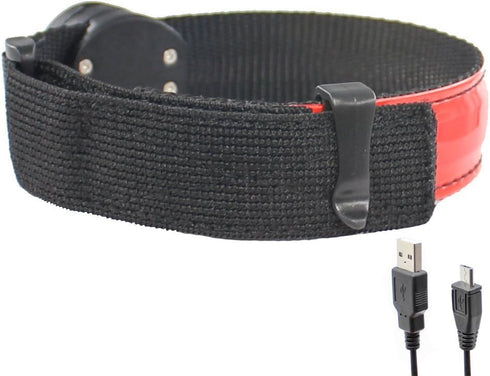Glovion LED Armband, Reflective Running Gear, Rechargeable