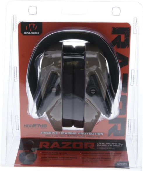 Walker's Unisex Adult Earmuffs for Optimal Hearing Protection