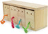 Bird Foraging Feeder Toy Training Intelligence Box Wooden for Parrot, Budgie, Parakeet, Cockatiel, Conure, African Grey