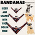 Dog Bandana, Men/Women Fitness Matching Headband Set, Cooling Dog Bandana, Pet Scarf for Dogs, pet and Adult (Red, X-Large)