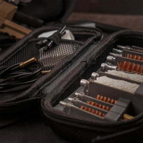 GRITR Universal Multi-Caliber Gun Cleaning Kit, 12 Ga/20 Ga/.22 Cal, Pistol, Rifle & Shotgun Supplies Set