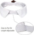 KOOLMOX Formal Dog Necktie and Suit, Adjustable Closure Tape for Medium, Large Male Dogs, Wedding Attire (Black)