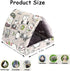 Deofun Cozy Chinchillas, (6.8"x7.4") Cotton Tent for Small Animals - Guinea Pig Hideout, Hamster Bed, Portable House