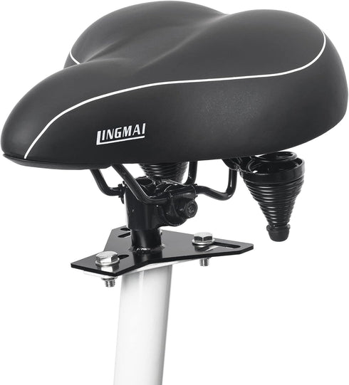 LINGMAI Universal Saddle Extender for FDX 2.0 and 3.0 Models, Adjustable Exercise Bicycle Seat Adapter