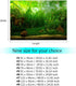 Zerodis PVC Aquarium Background Poster - Water Grass PVC Adhesive Static Wallpaper Background (91 * 41cm)