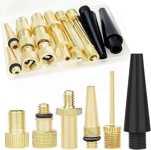 High-Grade Brass Valve Adapter for Bicycle Tire