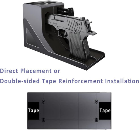 SUMING Universal Pistol Rack, Handgun Rack Pistol Holder for Gun Safe, Gun Holder Protective Pistol Stand Gun Storage