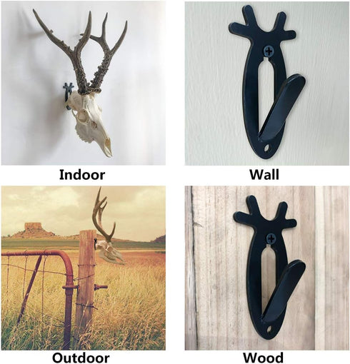 Highwild European Mount Skull Hanger, Antler Style, 1 Pack