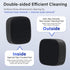Novique 8mm (5/16 Inches) Mini Aquarium Glass Magnetic Cleaner Brush Small Fish Tank Magnetic Scrubber Suitable