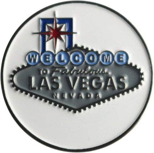 10 Lot of Golf Ball Markers Assorted Patterns - Soft Enamel Technique