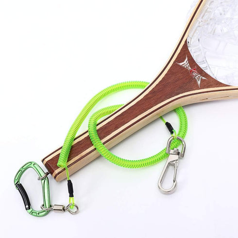 HERCULES M4 Fishing Lanyard, Heavy Duty Retractable Coiled Tether for Kayak Paddle, Rods, Pliers