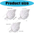 NIHUIFA Acrylic Shape Feeding Bowl for Aquariums Shrimp Crabs Fish Tanks Clear Small Feeder Tray Dish Aquascapes