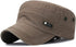 YOLAI Flat Cap for Mens Womens Washed Distressed Baseball Cap Beathable Sun Visor Hat Sunshade Sunscreen Hiking Hat