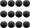 Fish Tank Suction Cup Clips, Black Sucker Clips for Aquarium Attachments, 12PCS (28mm/1.1inch)