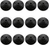 Fish Tank Suction Cup Clips, Black Sucker Clips for Aquarium Attachments, 12PCS (28mm/1.1inch)