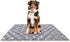 Dog Crate Mat, Ultra Soft Washable Dog Bed Mat with Anti-Slip Bottom, Cute Prints, 59" X 35"