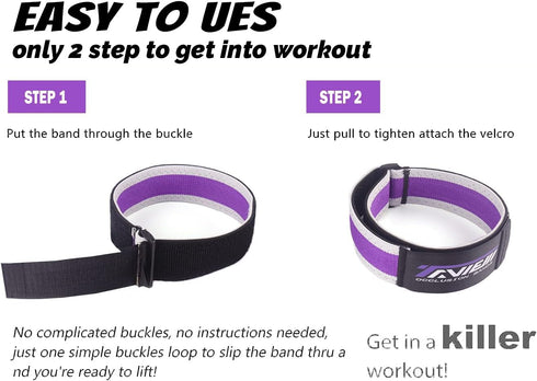 Occlusion Bands for Women, Glutes & Hip Building, Blood Flow Restriction Bands BFR Bundle Booty Bands for Fitness