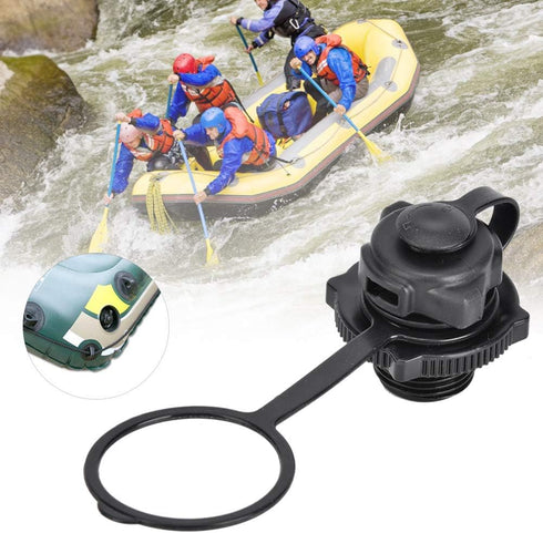 Inflatable Air Valve Replacement, Screw Plastic Spitfire Tube Valve for Inflatable Raft Boat