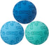 Snug Rubber Dog Balls for Small and Medium Dogs - Tennis Ball Size - Virtually Indestructible (3 Pack)