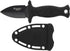 Smith & Wesson 5in High Carbon SS Fixed Blade Knife with 2 in 1 False Edge Blade and Stainless Steel Finish for Outdoor Tactical Survival and EDC by Smith & Wesson