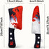 2-Pack Set Halloween Squeaky Dog Toy - Plush Knife and Cleaver Design, Interactive Sound Toys for Dogs, Perfect
