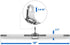 Yes4All Tricep Press Down Cable Machine Attachment Set, V-Shaped Bar, LAT Pull Down Straight Rotating Bar for Home Gym