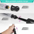 OMEM Portable Modular Dog Umbrella with Leash, Pet Outdoor Rainproof Supplies, Diameter 28.3"
