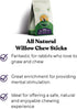 All Natural Willow Chew Sticks for Small Pets - 4 oz - Dental Health & Enrichment