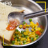 TiTo Bright Titanium Long Handle Spork and Spoon, Eco-Friendly Ultralight Portable Flatware for Camping