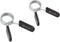 ProsourceFit Olympic Barbell Spring Clip Collar Pair, 2-inch with Easy-Grip Handles for Weightlifting, Powerlifting &