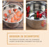 PRETYZOOM Camping Griddle Camping Pot Jacketed Kettle, Thicken Child Stainless Steel Stew Pot