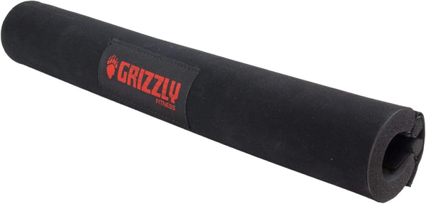 Grizzly Fitness 15" Black Premium Bar Pad for Weight Lifting, One Size