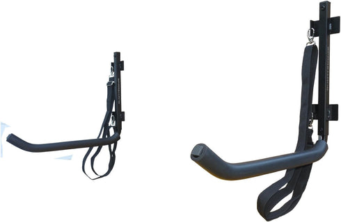 Sparehand KC-10 Wall Mount Kayak Storage Rack with Safety Strap, for 1 Kayak - Garage Organization