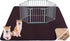 Extra Large Washable Pee Pads for Dogs, Reusable Dog Floor Mats 60" x 60", Non Slip Puppy Training Pad