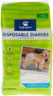 TOP PAW Disposable Dog Diapers - 12 Pack - Large