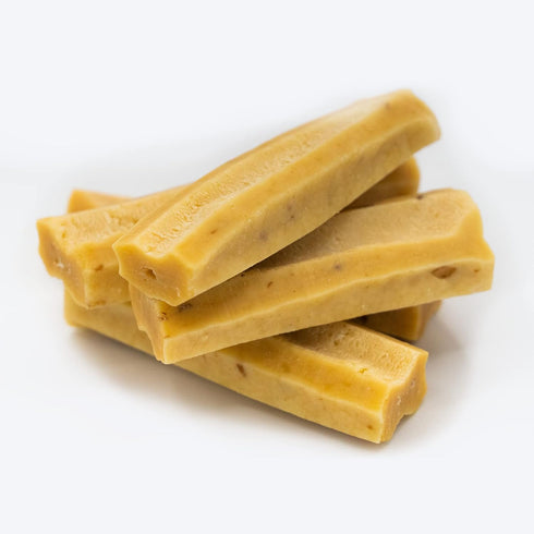 EcoKind Pet Treats Premium Gold Bacon Flavored Yak Chews | All Natural Himalayan Yak Cheese Chew for Dogs (5 Large