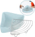 Small Animal Ceramic Toilet Triangle Corner Litter Potty for Guinea Pig Hamster Portable Design Easy to Clean for Small