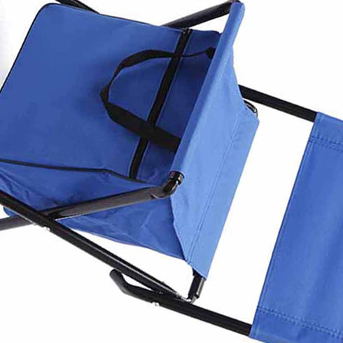 Fydun Folding Back Chair, Outdoor Camping Portable Chair, Easy to Carry Comfortable Fishing Chairs Leisure with Bag