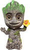 Aquarium Groot Air Bubbler Decorations, Resin Crafts with Air Bubbler Stone for Fish Tank